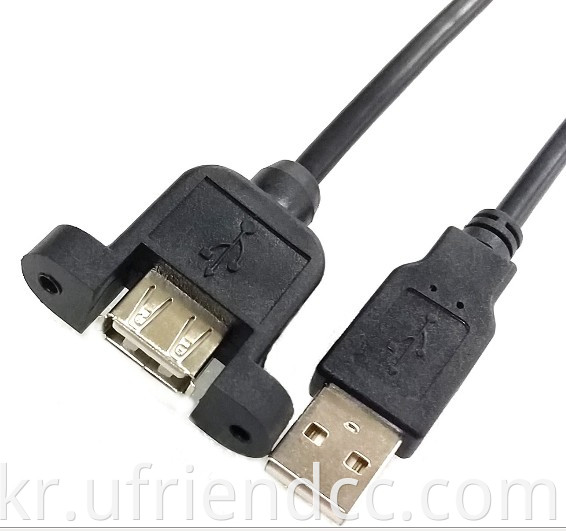 마더 보드 여성 헤더에서 듀얼 USB 2.0 어댑터 케이블